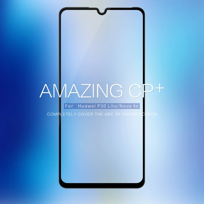Nillkin стекло для Huawei P30 Lite и Nova 4e CP + Полное закаленное Защита экрана от взрыва