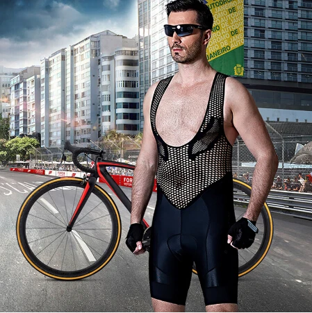 Santic Spexcel Breve Manicotto Cycling bib Shorts Men Polyester Breathable Quick-dry Culotes Cortos Ciclismo Hombre Gel M7C05094 | Спорт и