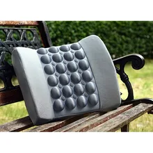 Автомобильный Электрический массажный пояс с вибрацией для здоровья подушка для поддержки спины стул