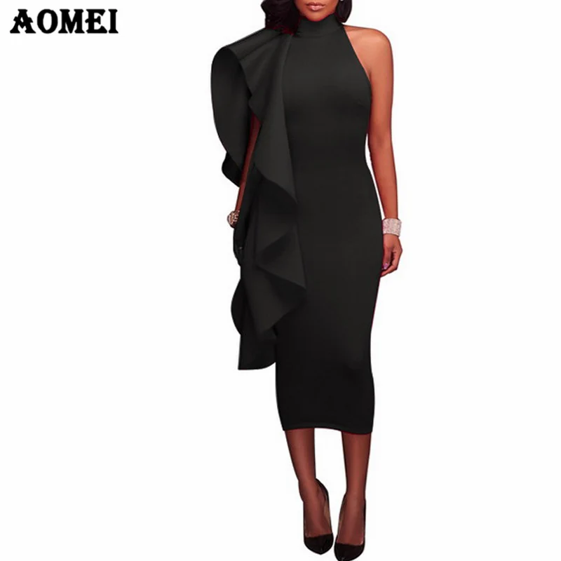 Skup Czerwony sukienka na przyjęcie bożonarodzeniowe dla kobiet elegancki wieczorowa odzież klubowa slim, niebieska czarny seksowny, obcisły Vestido Dinner Date sukienki afrykańskie