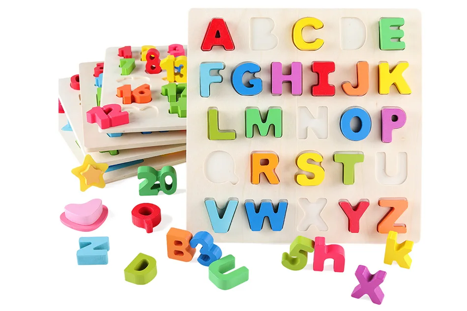 Jaheertoy арифметические головоломки Игрушки для маленьких детей для детей развивающие деревянные Игрушечные лошадки Алфавит дети Монтессори раннего детства обучения