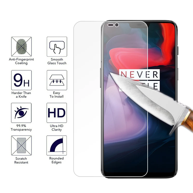 9H защитная пленка из закаленного стекла для Oneplus 6T 6 5 T 1 + Oneplus6 One Plus | Мобильные