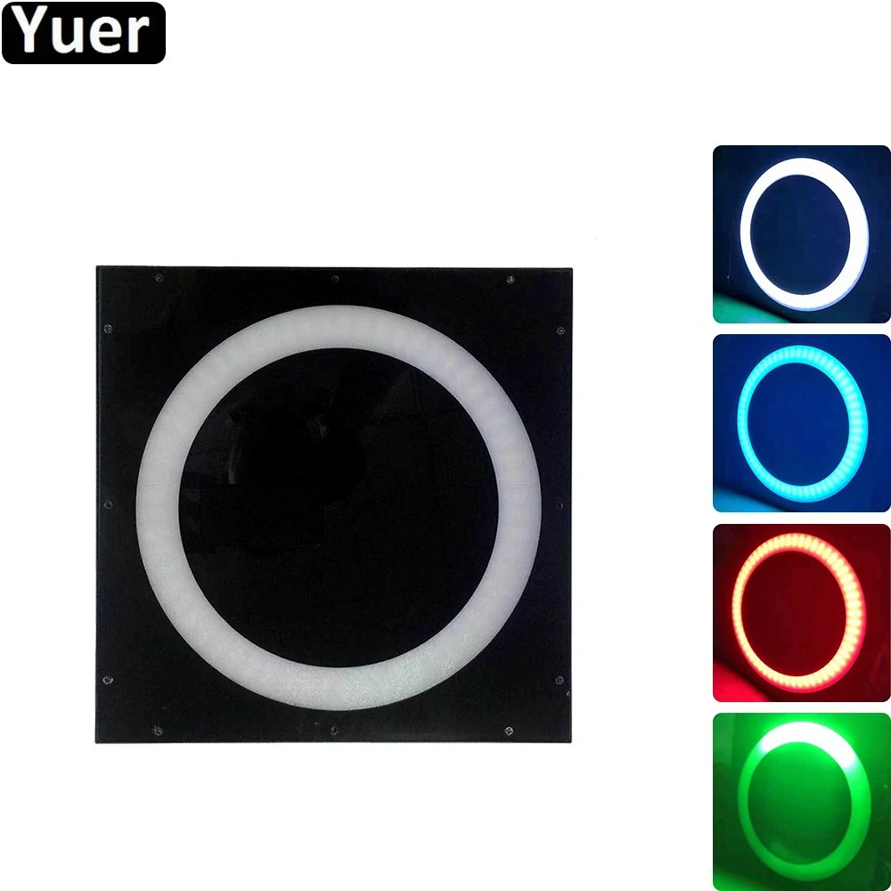 Цветная(RGB) 144 шт. светодиодный Halo PIX фоновый свет диско этапа лампы декоративные рождественские звук вечерние DJ КТВ проектор огни лазерное шоу