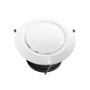Buen trato Ventilación de aire ABS Extracto de válvula de rejilla ronda difusor de conductos de ventilación cubierta 75mm/100mm de ventilación de aire de ventilador ajustable volumen de aire GmJwM8omz