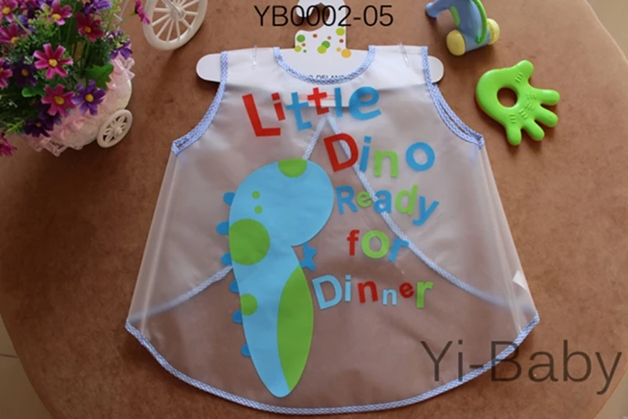 2 шт./партия YB0002 детский слюнявчик для младенца полотенца живопись одежда водонепроницаемый нагрудник детская накидка для творчества - Цвет: YB0002 05