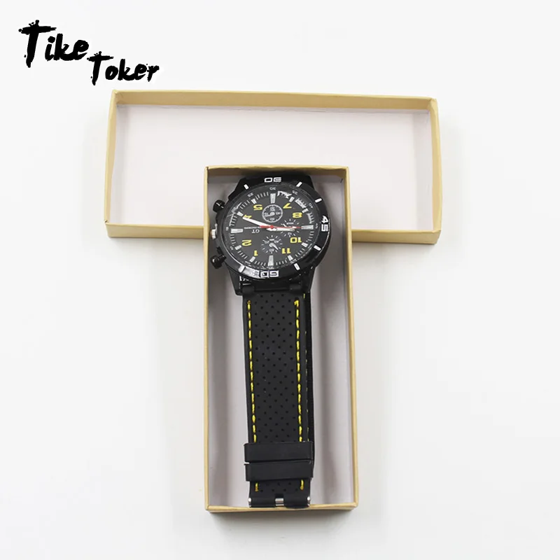 

TIke Toker,Luxury Watch Box Paper Jewelry Wrist Watches Holder Display Storage Box Organizer Case Gift Paper Women Watch Box New