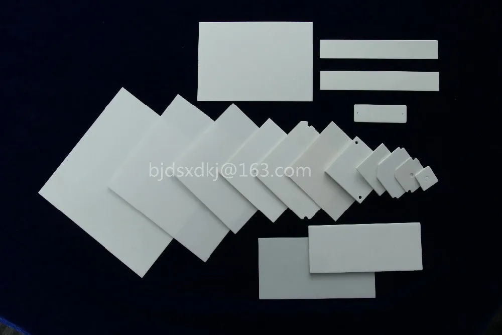 96% Alumina Ceramic Plate,Ceramic Plate, Alumina Ceramic substrates 160*80*1.0 96% Alumina Ceramic Plate,Ceramic Plate, Alumina Ceramic substrates 160*80*1.0