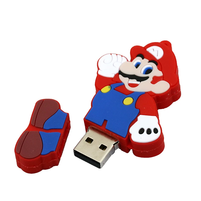 USB флеш накопитель в виде Супер Марио объемом 32 ГБ 128 64 16 8 4 Гб|USB флэш-накопители| |