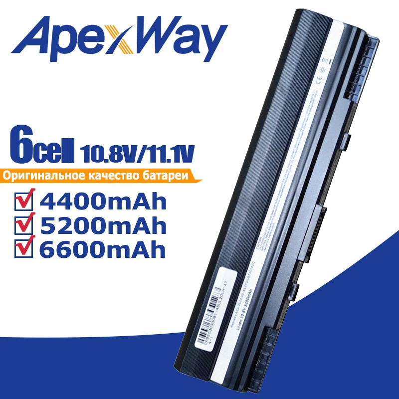BATTERIA 6600mAh per ASUS 1201N-PU17-SL 1201T 1201PN 1201NL