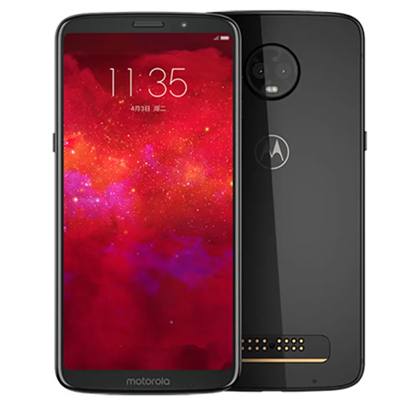 Смартфон Motorola MOTO Z3 6 01 дюйма Snapdragon835 NFC + 128 ГБ 2 камеры Android 8 1|Смартфоны| |