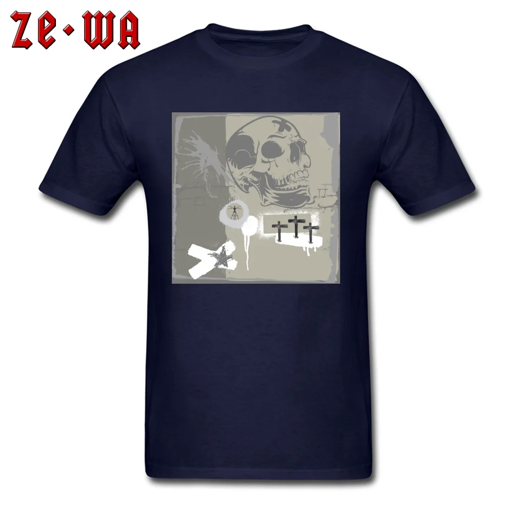  Man T Shirts death 619013 Custom Tops & Tees 100% Cotton Crew Neck Short Sleeve Normal T Shirt Summer Fall Drop Shipping death 619013 navy