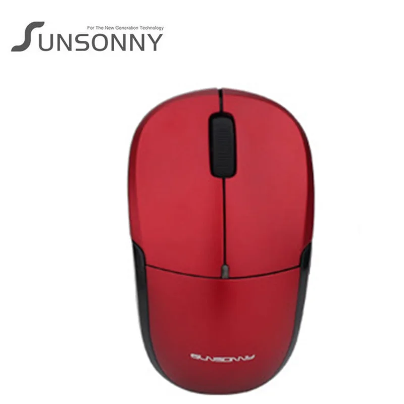 Brand Sunsonny S R1 IMP Wireless USB 2 4Ghz Mouse 1600DPI Desktop font b Gaming b