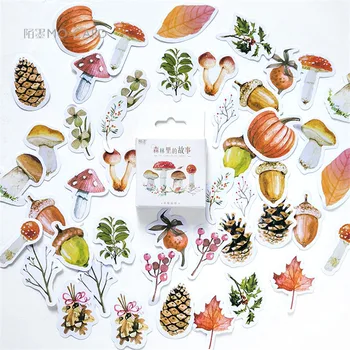 

The Story About Forest Stickers Set Decorative Stationery Stickers Scrapbooking DIY Diary Album Stick Lable