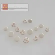 5 комплектов = 75 шт маленькие накладки отличный материал аксессуары для флейты-Пикколо