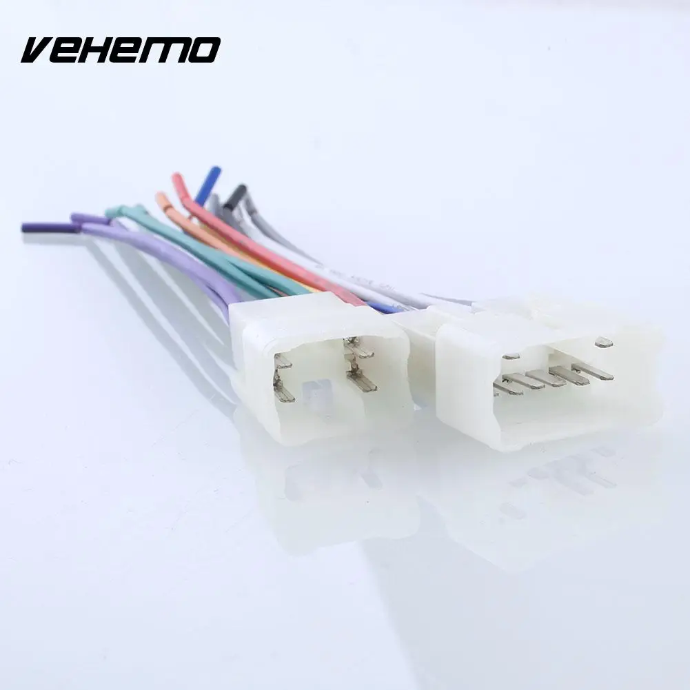 Stereo CD Player Wiring Harness Wire Radio Install For Auto TOYOTA