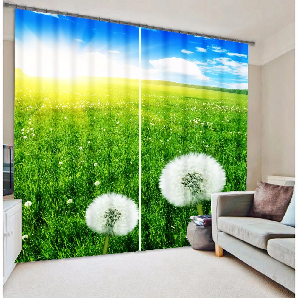 Dandelion printed vertical blindsin Curtains from Home & Garden on Alibaba Group