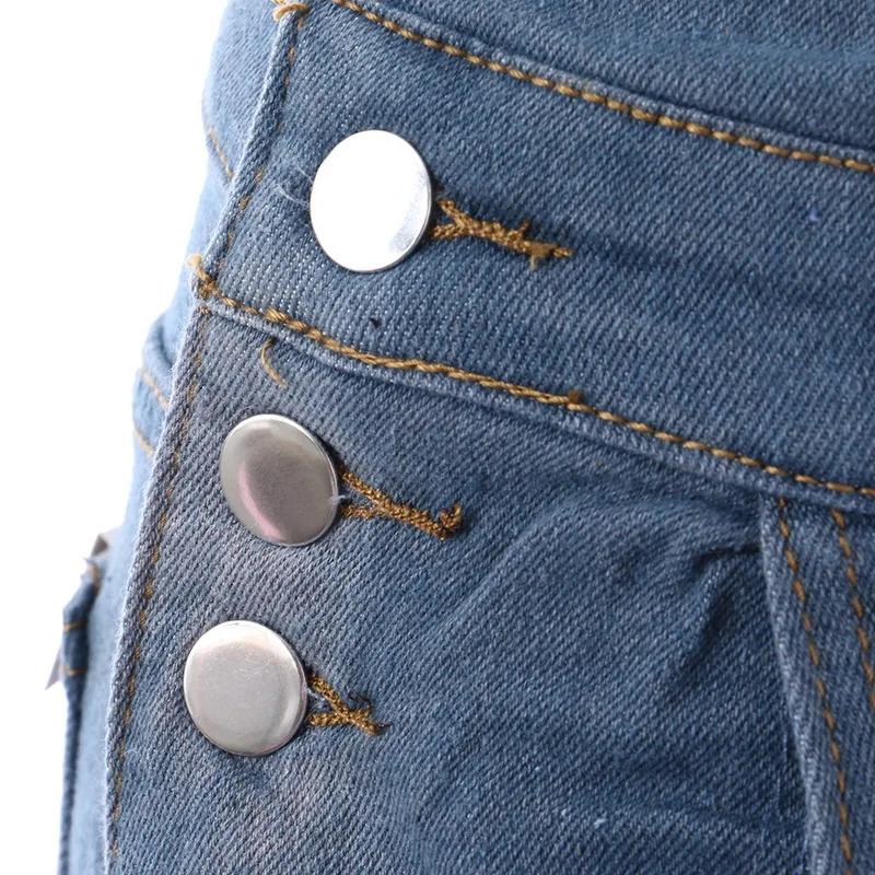 Весенние женские джинсовые комбинезоны, комбинезоны с рваными дырками, повседневные Комбинезоны без рукавов с карманами, облегающие комбинезоны 2XL