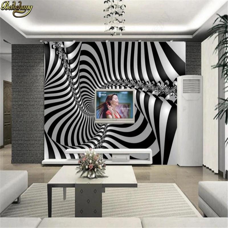 Фотообои beibehang на заказ Настенные обои простые Стильные 3D креативные