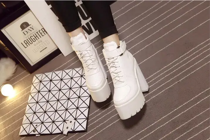 chunky heels boots (3)