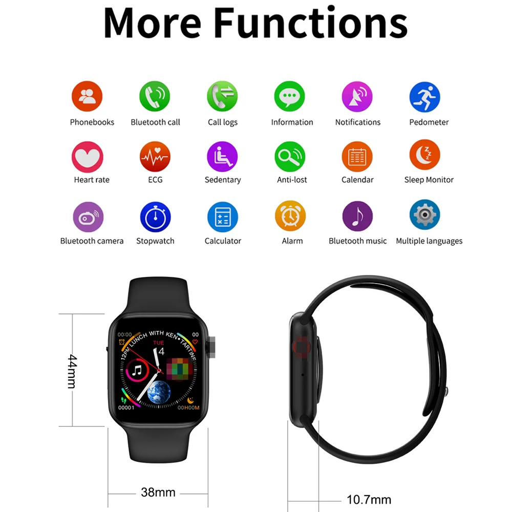 lemfo bluetooth smart watch series 4