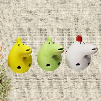 

6 Holes Ocarina Cartoon Bird Shape Ocarina Flute Wind Musical Instruments flute Zelda Ceramic Flauta for childen Toy ocarina