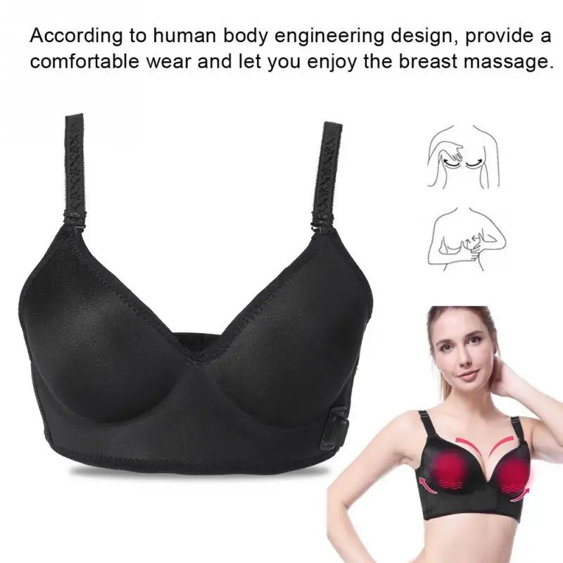 Electric Breast Massage Bra Frequency Vibration Chest Enlargement