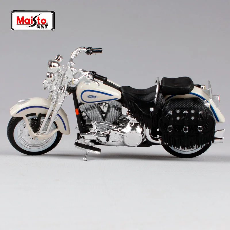 Maisto 1:18 H D бежевая мотоциклетная игрушка литая под давлением 1997 flsts heritage Весенняя