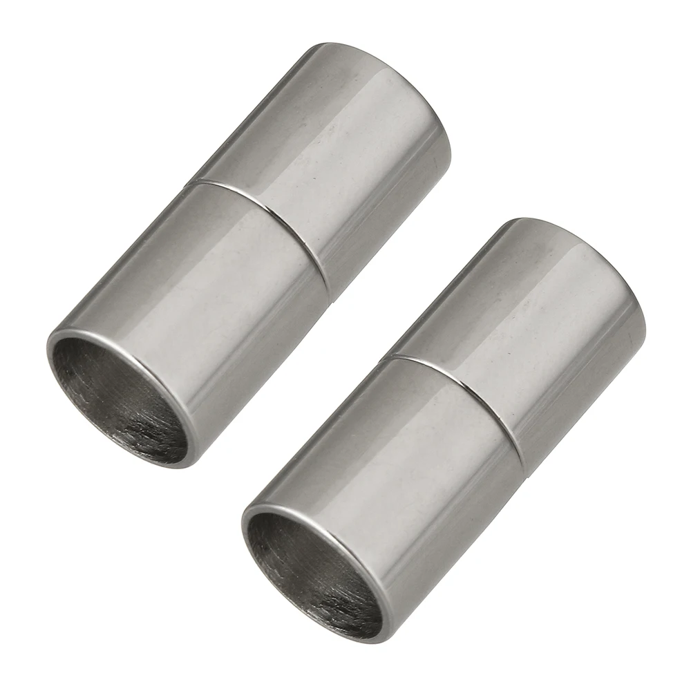 

Stainless Steel Magnetic Clasp,new arrive , Column, oril color, 9x21mm, Hole:Approx 8mm, 10PCs/Lot, Sold By Lot