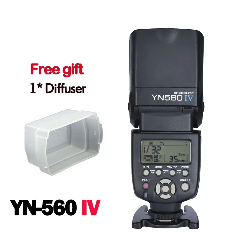 YONGNUO YN560 YN560IV IV 2.4   Speedlite  Canon Nikon Pentax Olympus   YN560TX RF605 603 RF602 