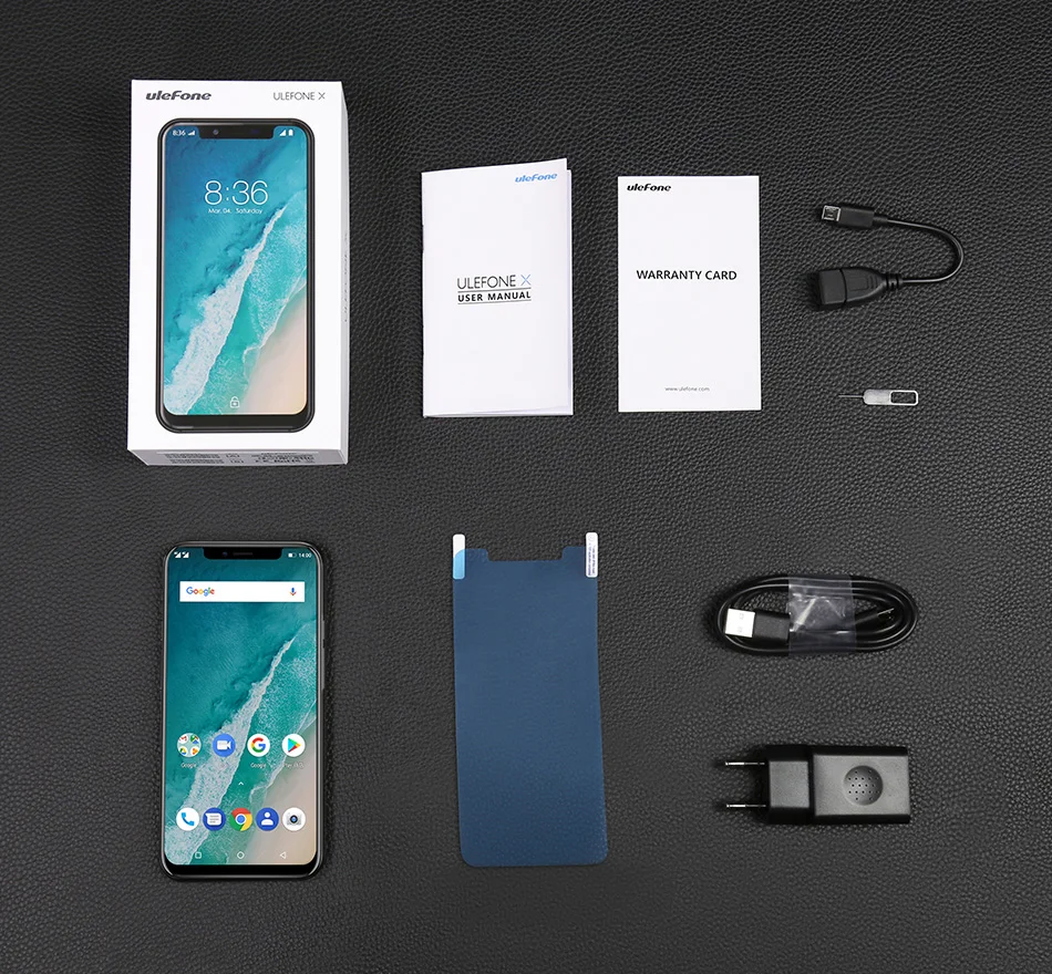 Ulefone X 5 85 &quotHD + смартфон MT6763 Восьмиядерный Android 8 1 ОЗУ 4 Гб ПЗУ 64 ГБ 16 МП двойная