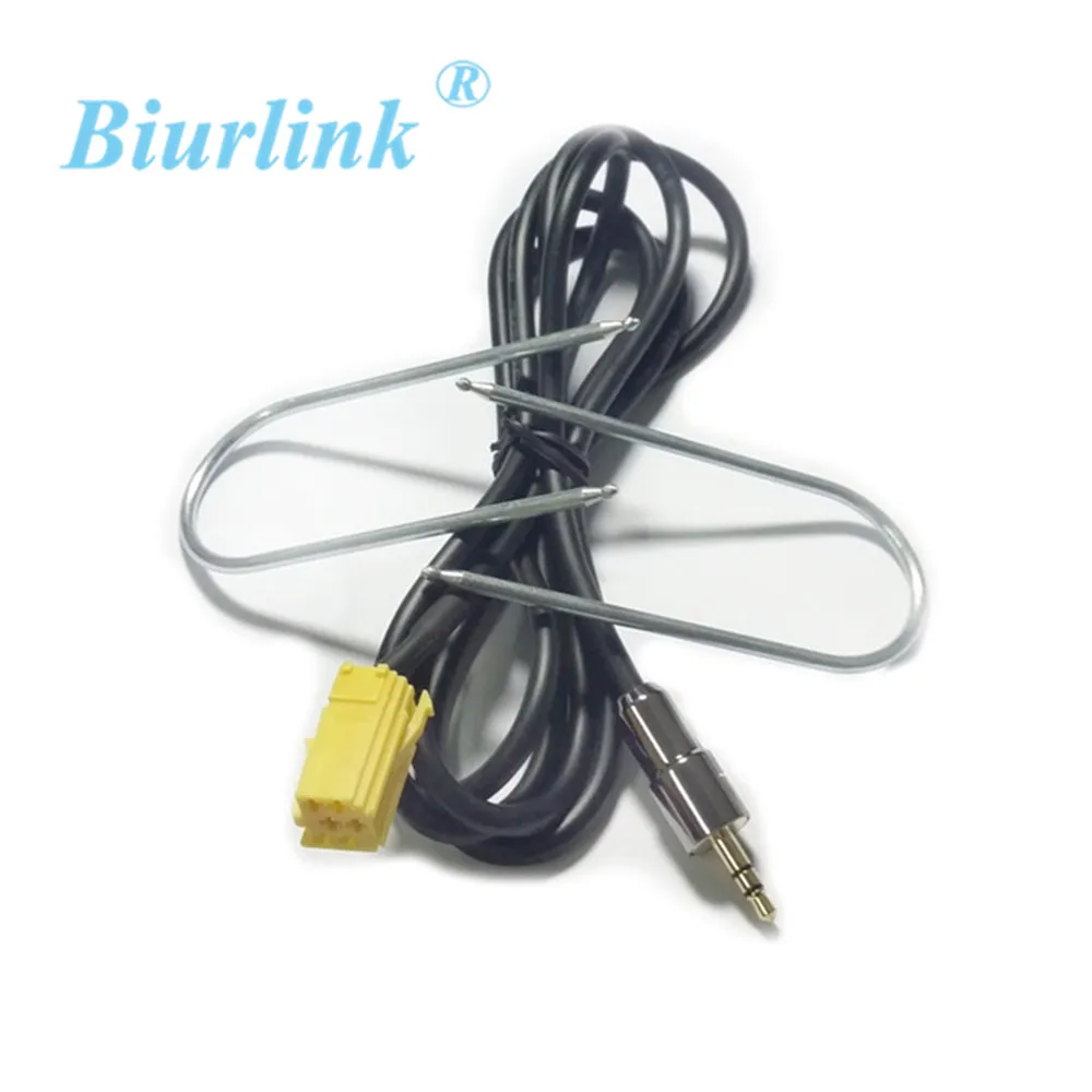 

Biurlink Car Radio RD9 AUX Adapter Audio input Cable for Peugeot 206 207 307 308