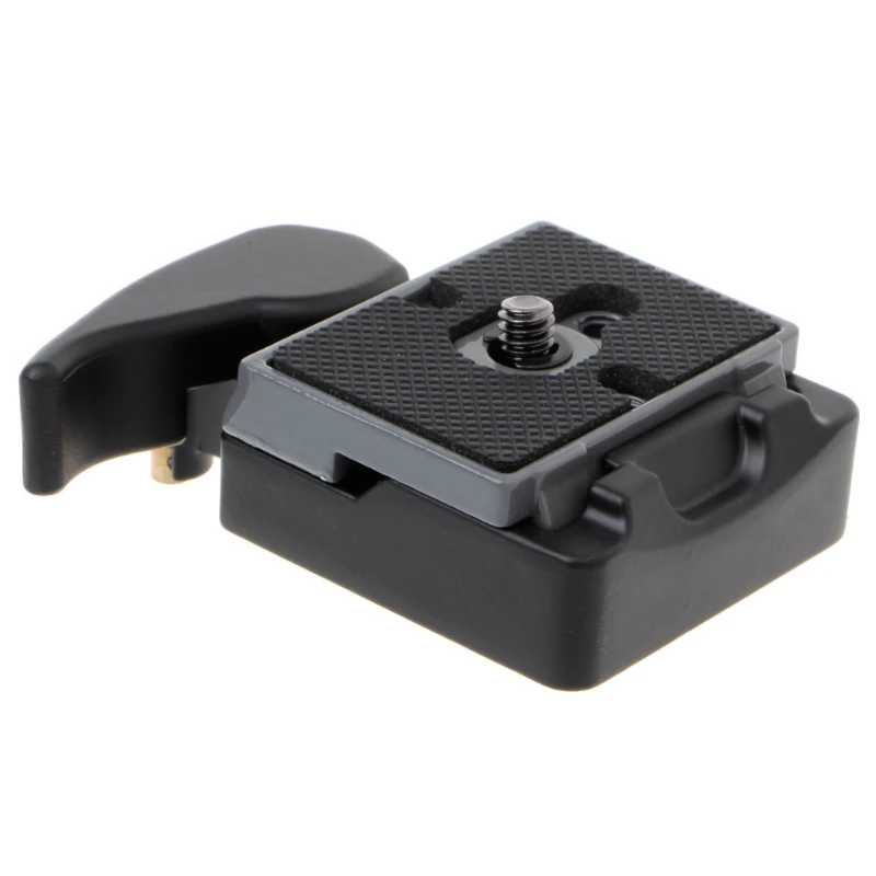 

323 Quick Release Clamp Adapter+Plate Mount For Manfrotto 200PL-14 Camera Tripod