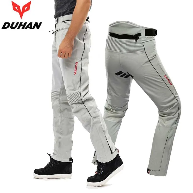 

Spring Summer Autumn Men DUHAN DK-016 Motorcycle Moto Pants Knight Motobike Riding Mesh Breathable Trousers Size M L XL XXL