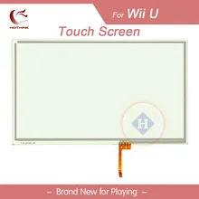 HOTHINK 5pcs/lot Digitizer Glass Panel Touch Screen For WII U Gamepad WIIU controller