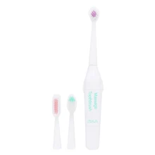 Новая зубная щетка для взрослых Массажная зубная щетка es массажер водонепроницаемый портативный дорожный отбеливающая зубная щетка с 2 головками