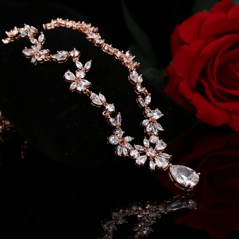 Набор ювелирных изделий EMMAYA с фианитами класса ААА для женщин|jewelry sets for women|wedding