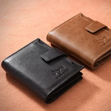 DWTS, Винтажный Мужской кошелек из искусственной кожи, короткие кошельки, Мужской многофункциональный кошелек из воловьей кожи, отделение для монет, держатель водительских прав