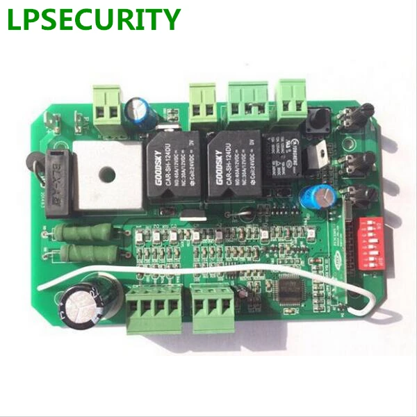 

LPSECURITY AUTOMATIC SLIDING GATE OPENER 24VDC motor CONTROL Circuit BOARD Card power controller