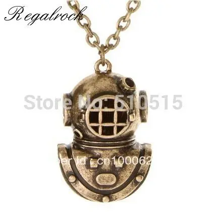 

Regalrock Armor Holy Diver The Sea Diver Diving Helmet Necklace
