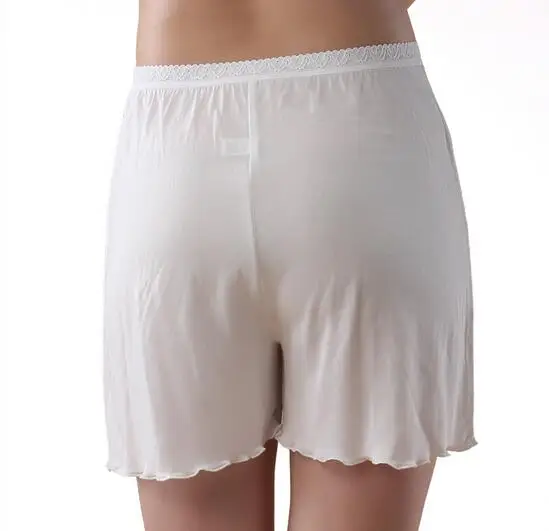 [SLKSCF] Real Silk High Quality Safety Short Pants Summer Cool Boxer