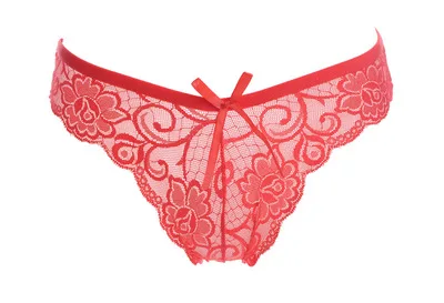 Solid Sexy Lace Lingerie Pajamas Women Underwear Panties Solid G-String Panty Lace Briefs Pattern Plus Size Soft Solid Beauty (10)