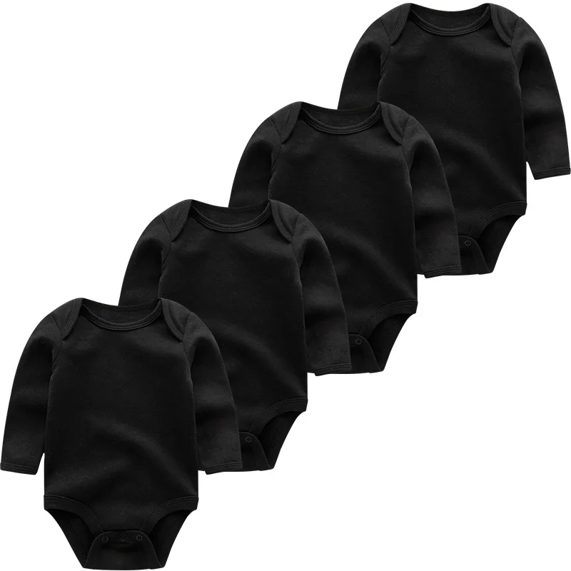 Одежда для новорожденных девочек Комбинезон, костюм для малышей Одежда для маленьких мальчиков Хлопковая пижама с длинными рукавами для младенцев возрастом от 3 до 12 месяцев ropa de bebe - Цвет: BDL4012