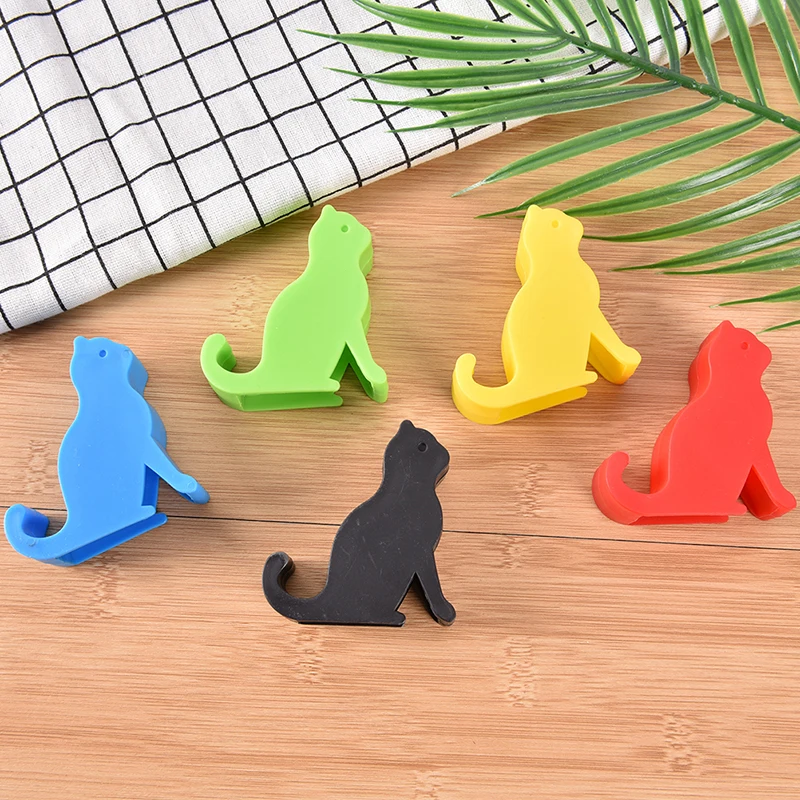 

Multi-function Cute Mini Cat Shape Phone Tablet Mounts Stand Holder Tool for iPhone iPad xiaomi Hot sell