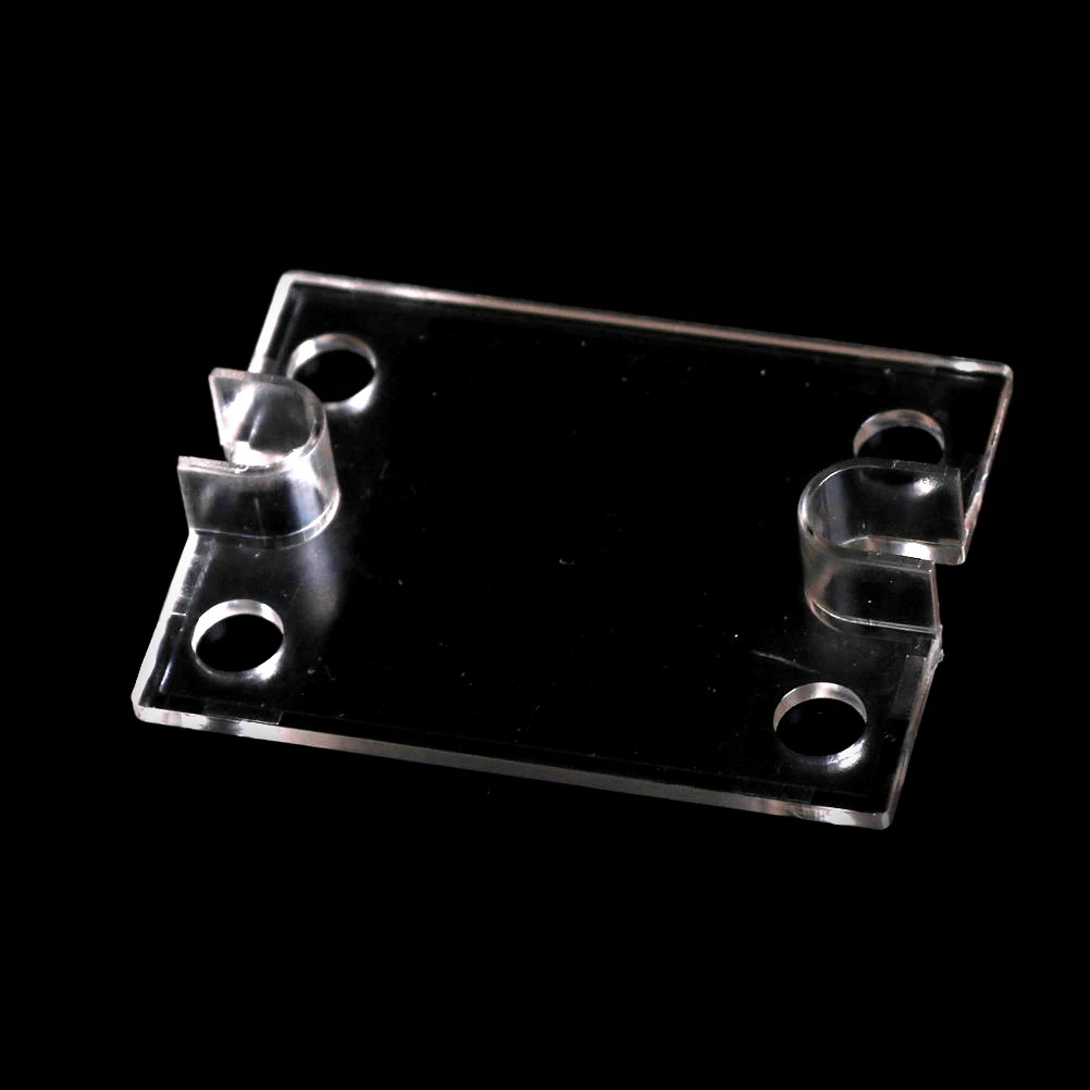 1Pcs Solid State Relay SSR Safety Cover Safety Cover Case for Single Phase Solid State Relay Hard Plastic Clear Plastic Cover