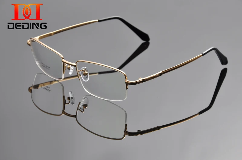 

2015 New Memory alloy Eyeglasses Frame Super Flexible Optical Frames For Myopia use marcos opticos Oculos de hombres DD0928