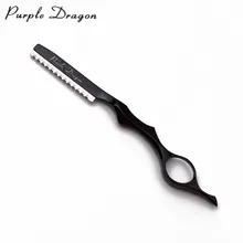17,5 см 1 шт. фиолетовый дракон профессиональный острый парикмахерские лезвия бритвы для волос Резак для волос нож для похудения инструмент для укладки