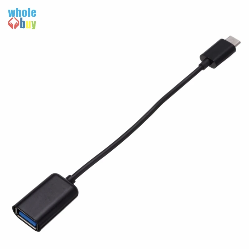 50 шт./лот новый тип C OTG USB 3 1 Type папа к 2 0 A Женский кабель для передачи данных Шнур