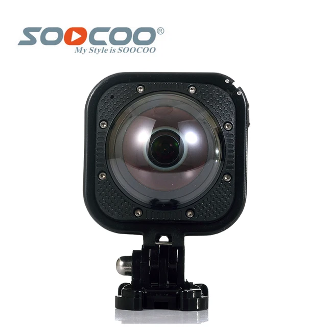 $US $73.46  Original SOOCOO Cube360F Wifi 1080P Full HD 360 Degree Panorama Camera 20m Waterproof Depth