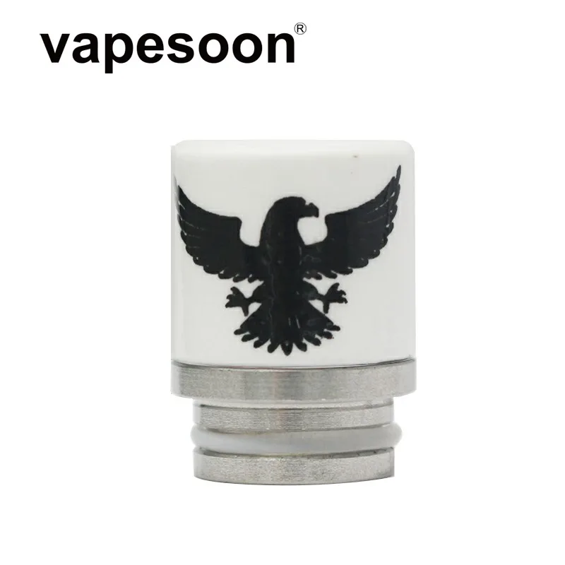 Керамический мундштук для вейпа VapeSoon 510/810 электронной сигареты с коннектором 510 и