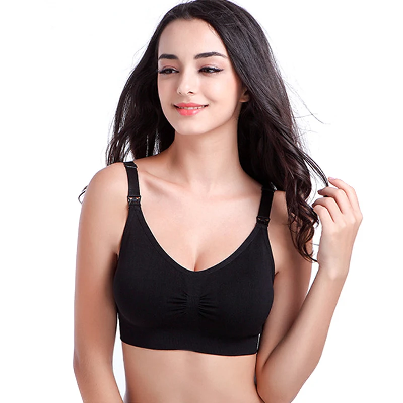 Женский бюстгальтер большого размера Bralette Bra1 шт Передняя поперечная боковая пряжка беспроводной кружевной бюстгальтер для женщин спортивное белье